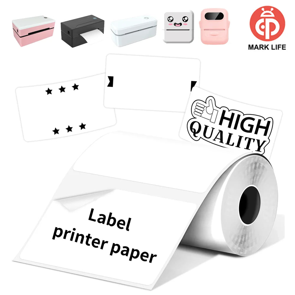Niimbot B1/B21/B3S Label Self-Adhesive Stickers Label Printer Auto Adhesive Paper Name-Card Stationary Marking Label