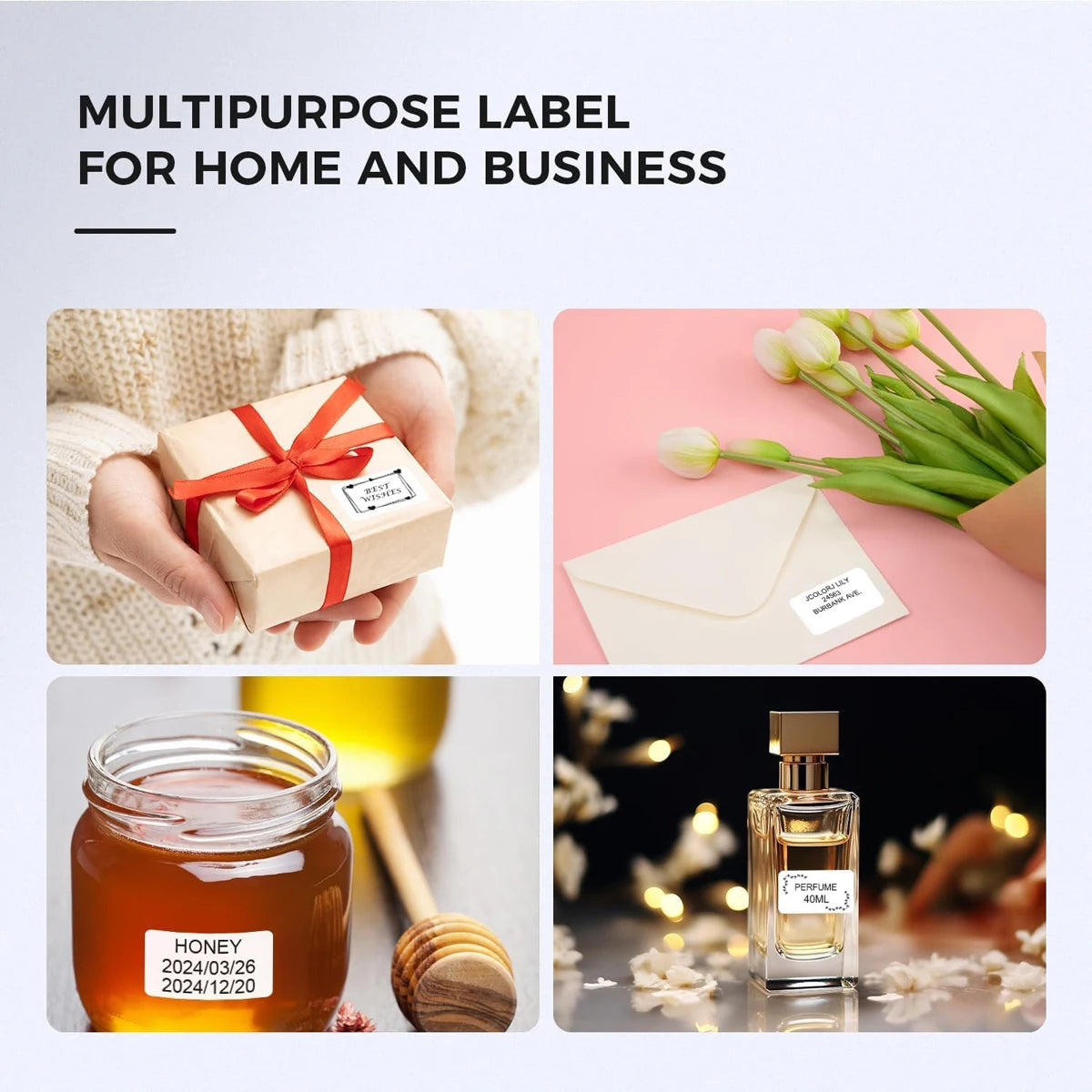 Niimbot B1/B21/B3S Label Self-Adhesive Stickers Label Printer Auto Adhesive Paper Name-Card Stationary Marking Label