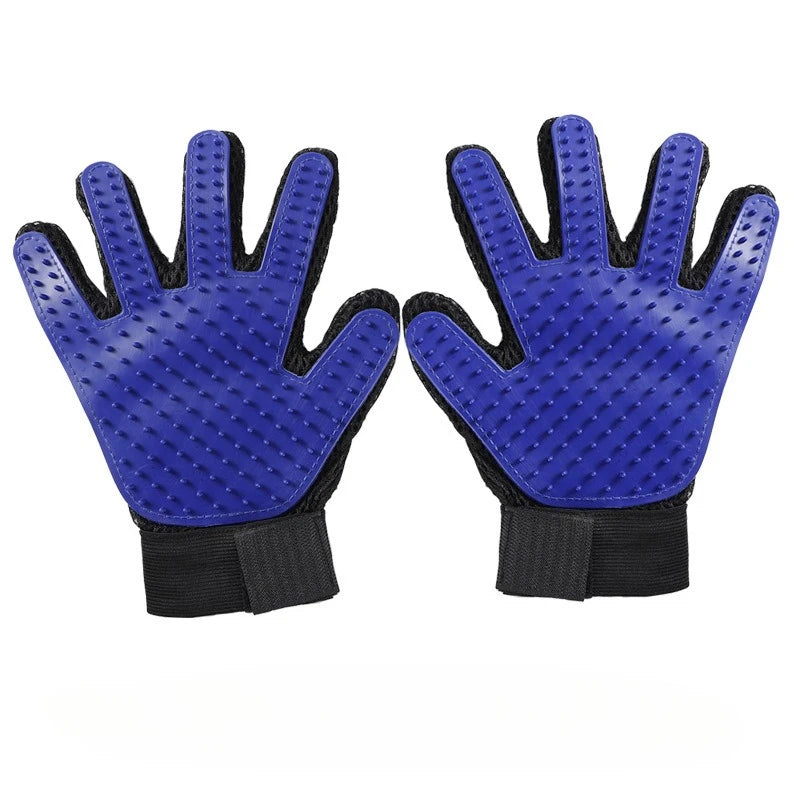 New Silicone Cat Hair Remove Gloves Rubber Pet Beauty Cleaning Grooming Effective Massage Dog Combs Floating Brush Glove